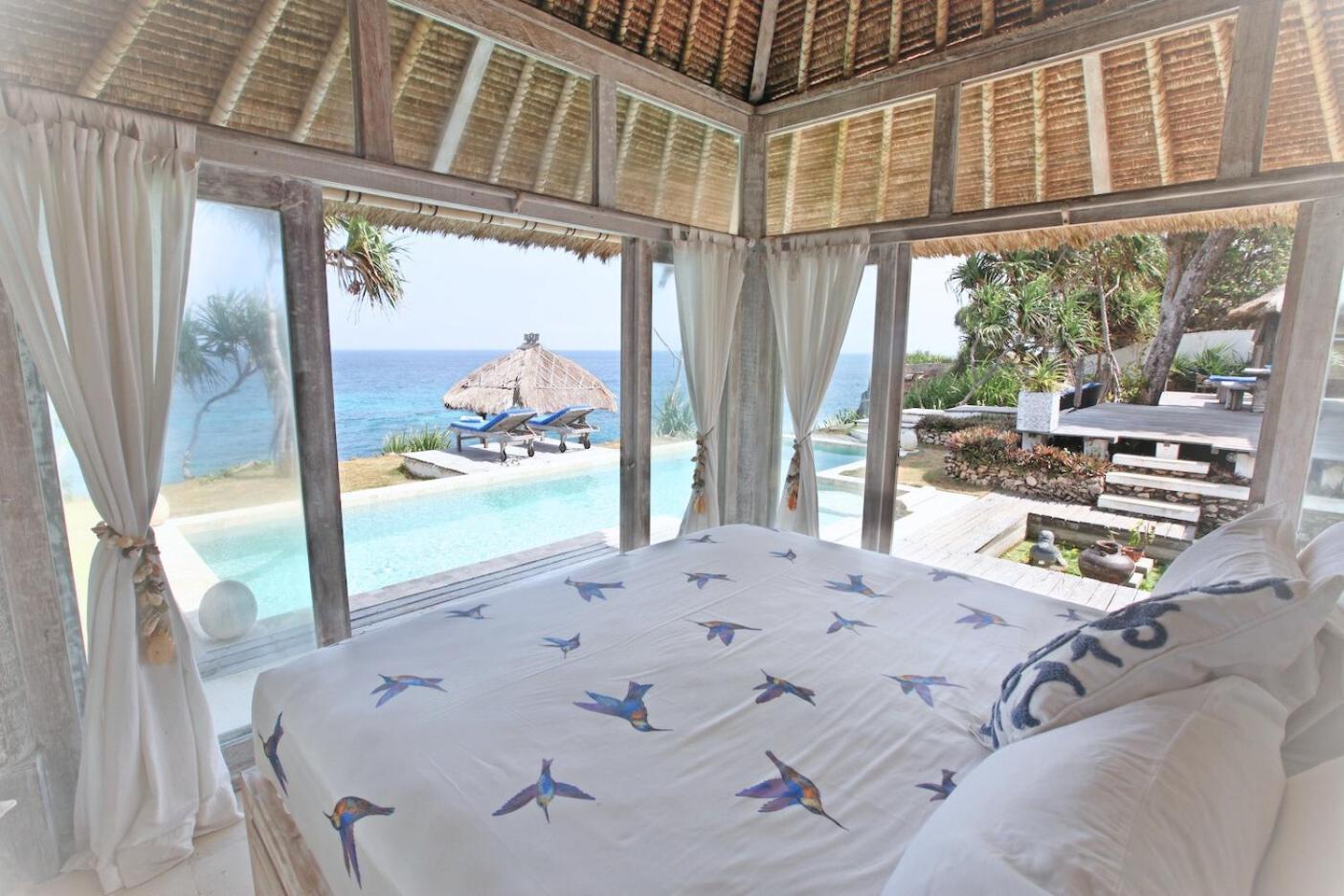 Villa Lumba Lumba - Oceanfront & Spectacular View! 蓝梦岛 外观 照片