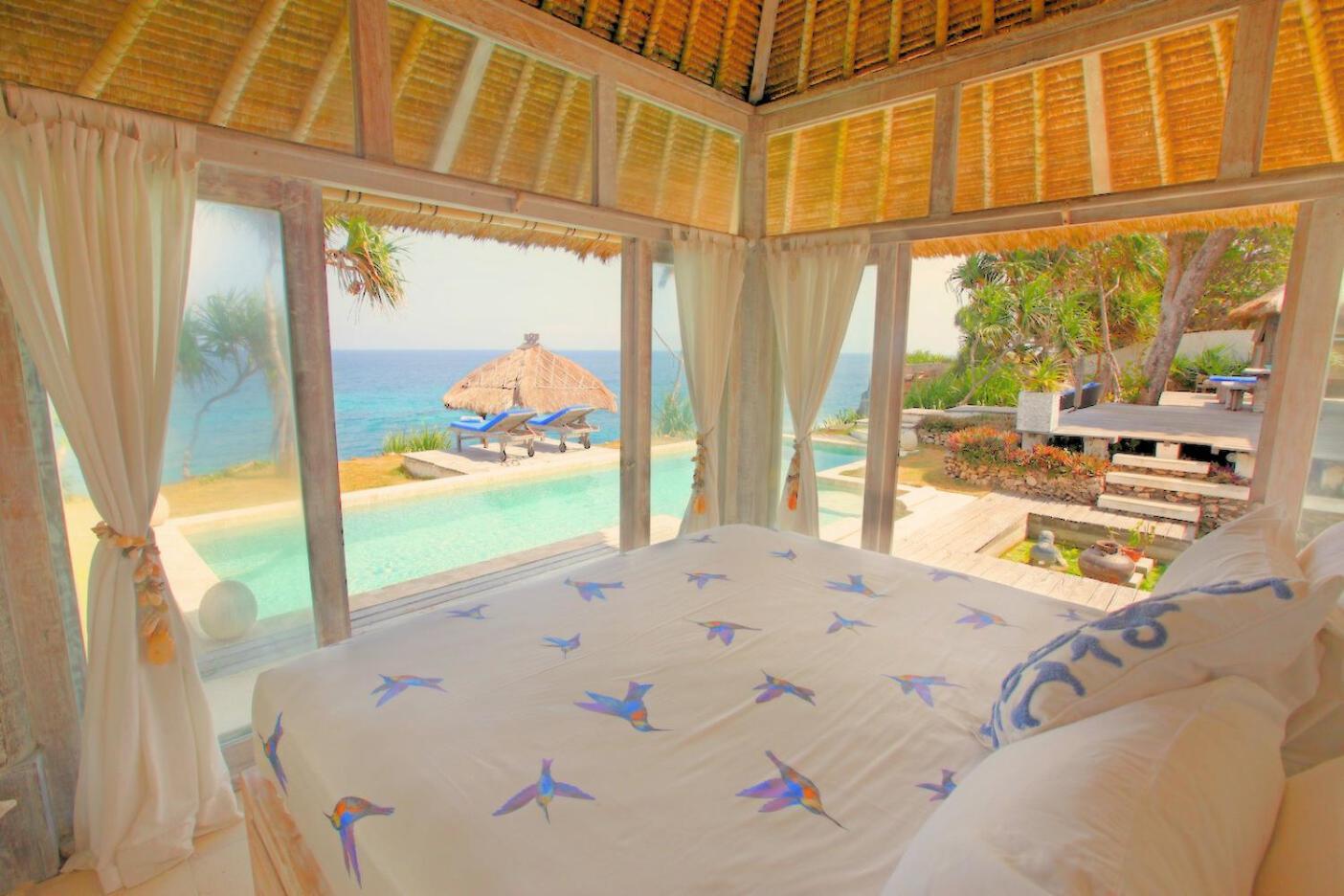Villa Lumba Lumba - Oceanfront & Spectacular View! 蓝梦岛 外观 照片